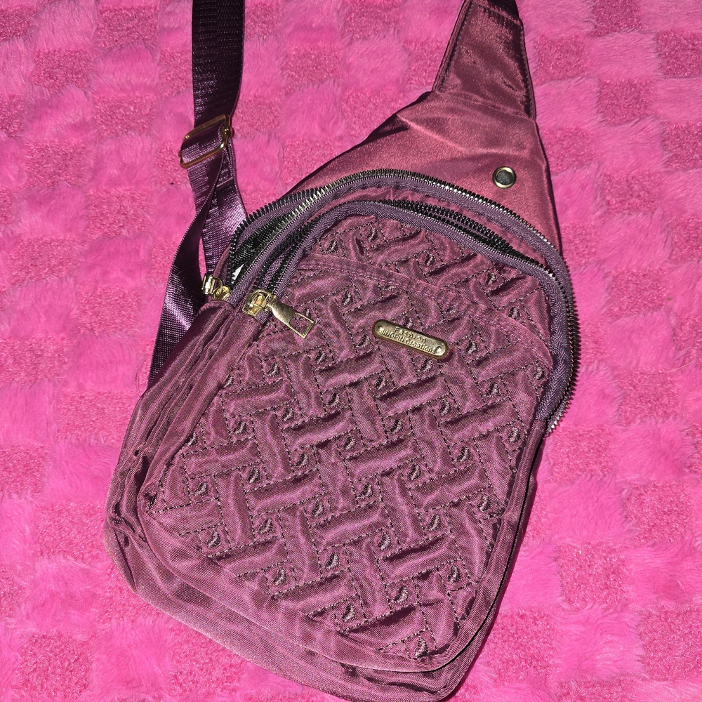 Burgundy Crossbody Bag